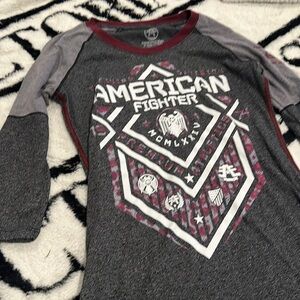 Super cute American fighter, shirt, size small
